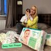 Подгузники Offspring Hairykiwi размер S 3-6 кг 48 шт (DP-OI-FAT-S48P-HKW) изображение 4