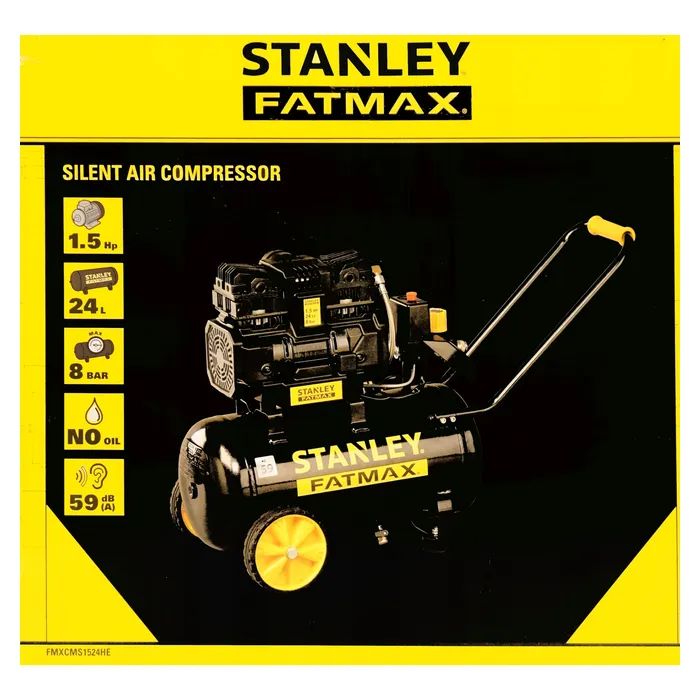 Компрессор Stanley поршневой FATMAX FMXCMS1524HE, 160 л/мин, 1.1 кВт (FMXCMS1524HE) изображение 7