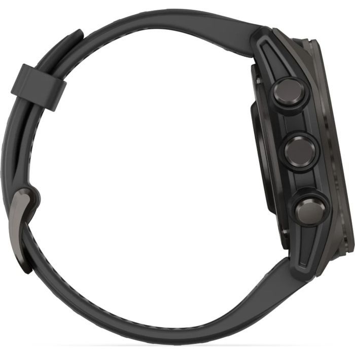 Смарт-часы Garmin fenix 8 43mm, AMOLED, Saph, CrbnGry Ti/Blk, Blk/PebblGryBnd, (010-02903-21) изображение 4