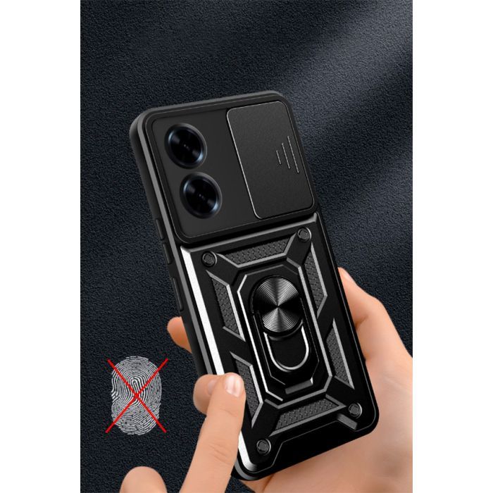 Чохол до мобільного телефона BeCover Military ZTE Blade A34 Black (712173) зображення 5