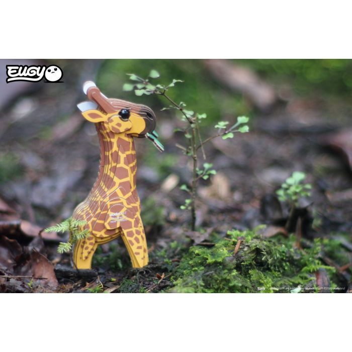 Пазл Eugy 3D Зоопарк Жираф (XEG-009) изображение 11