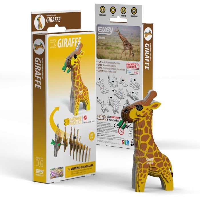 Пазл Eugy 3D Зоопарк Жираф (XEG-009) изображение 4