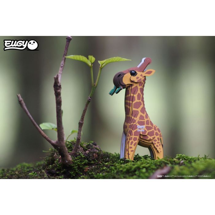 Пазл Eugy 3D Зоопарк Жираф (XEG-009) изображение 5