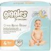Підгузки Giggles Premium 4 Maxi 7-18 кг 30 шт (8680131206902)