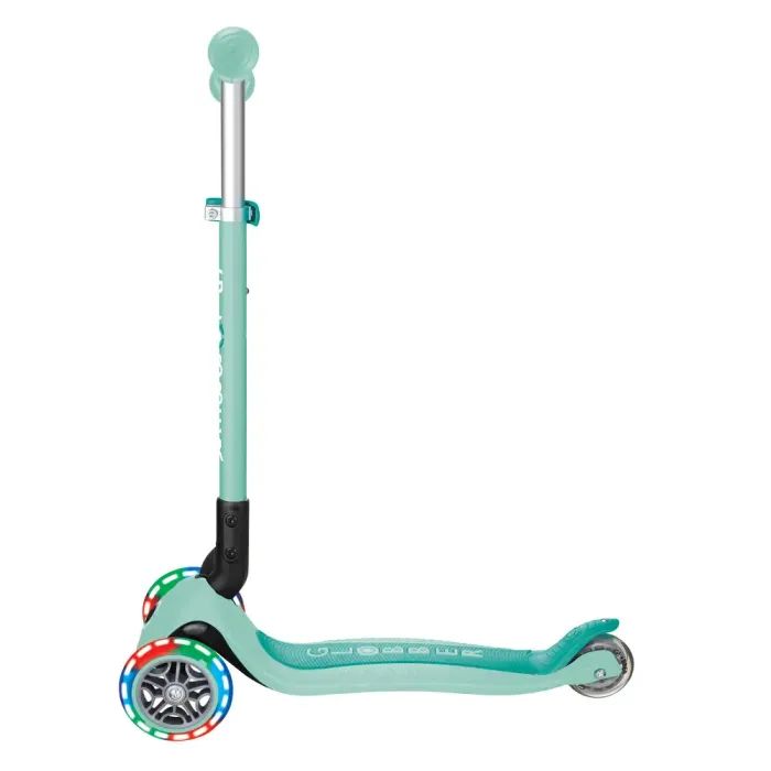 Самокат Globber Primo Foldable Lights колеса с подсветкой до 50 кг. 3+ Зеленый (432-106-3) изображение 3