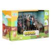 Фігурка Kids Team набір Ферма фермер, страус, віслюк, ослик, ослятко (Q9899-X20_3) зображення 2