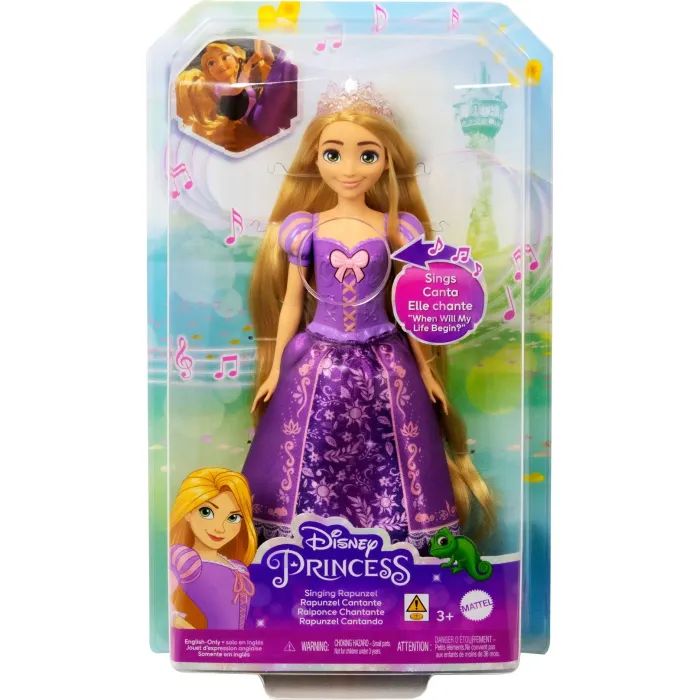 Кукла Disney Princess принцесса Поющая Рапунцель (английская версия) (HPD41) изображение 5