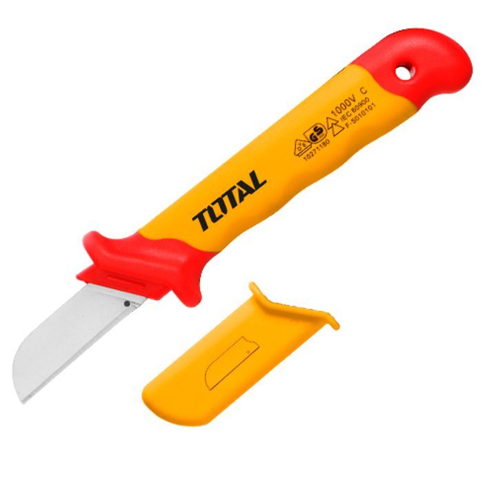 Нож монтажный Total THICK1801 Ніж електрика, 1000В, розмір 50x180мм (THICK1801)