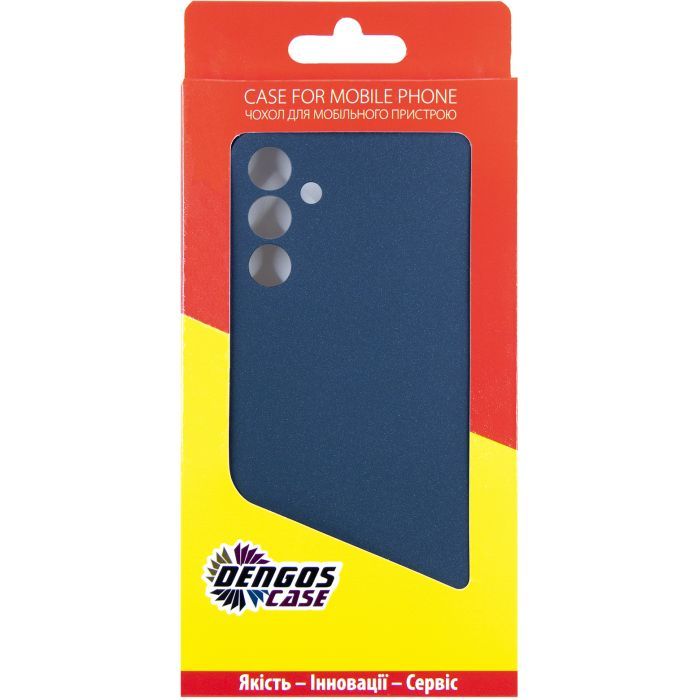 Чехол для мобильного телефона Dengos Carbon Samsung Galaxy A16 5G (blue) (DG-TPU-CRBN-215) изображение 5