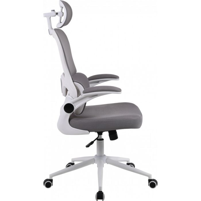 Офисное кресло GT Racer B-5880 White/Black изображение 4