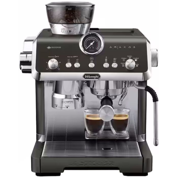 Рожковая кофеварка эспрессо DeLonghi EC 9555 BK