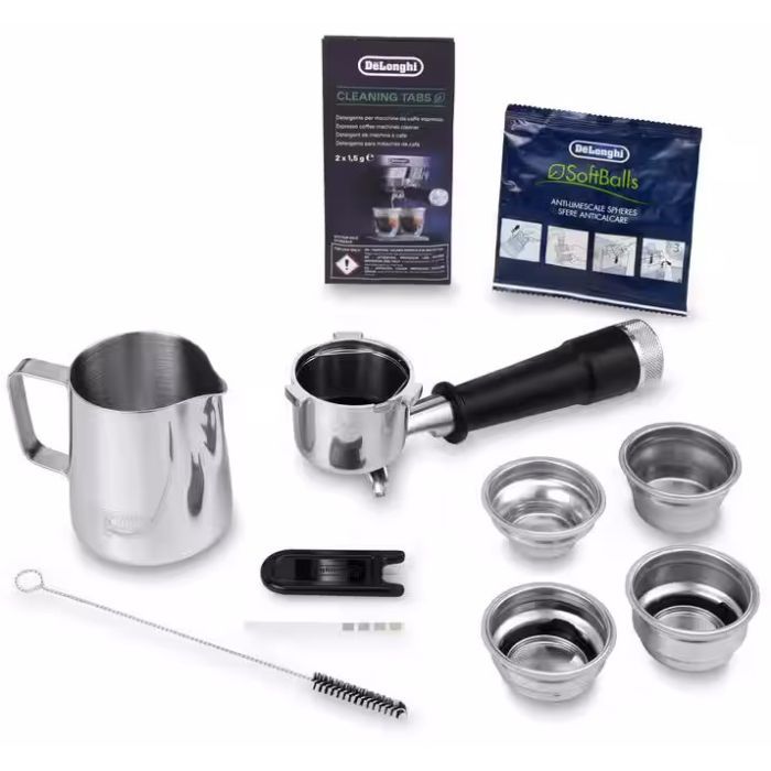 Рожковая кофеварка эспрессо DeLonghi EC 9555 BK изображение 5