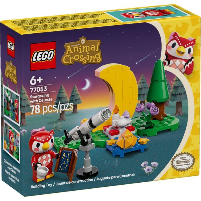 Конструктор LEGO Animal Crossing Наблюдение за звездами с Celeste (77053)