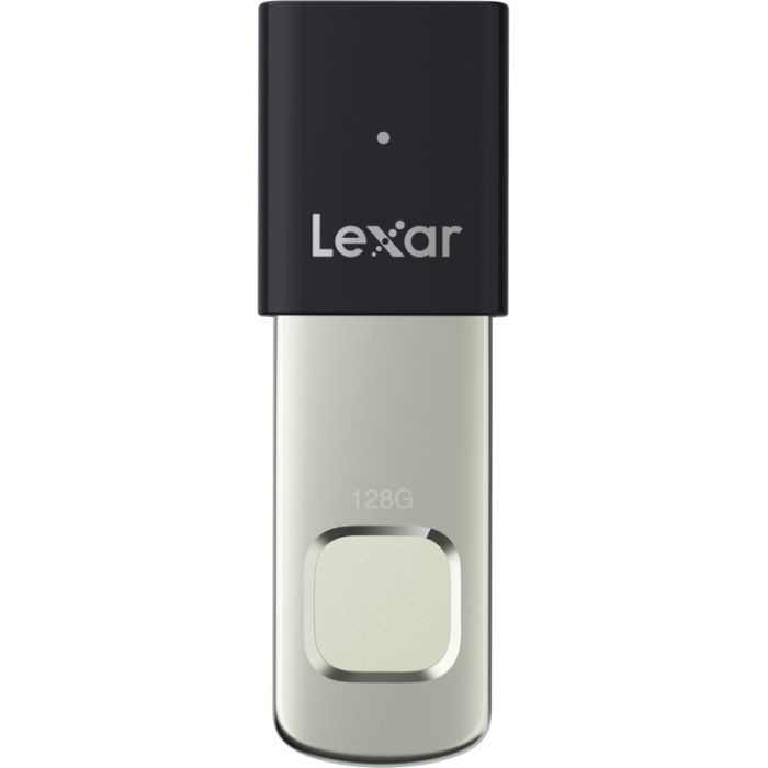 USB флеш накопитель Lexar 128GB JumpDrive Fingerprint F35 Pro USB 3.2 (LJDF35P128G-RNBNG)