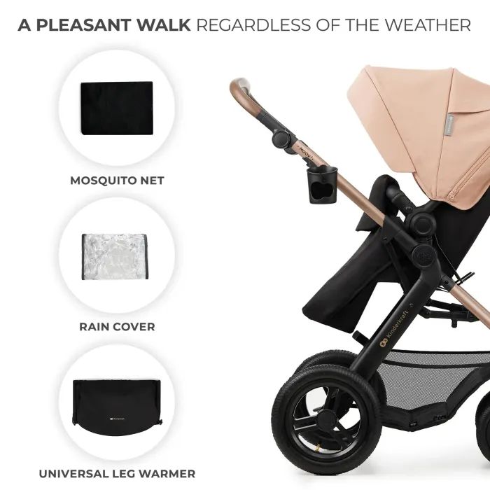 Коляска Kinderkraft 3 в 1 Moov 2 Air Pure Black (KSMOOV02BLK0000) (5902533925759) изображение 11