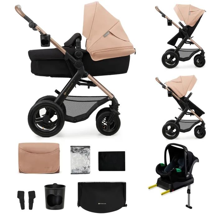 Коляска Kinderkraft 3 в 1 Moov 2 Air Pure Black (KSMOOV02BLK0000) (5902533925759)