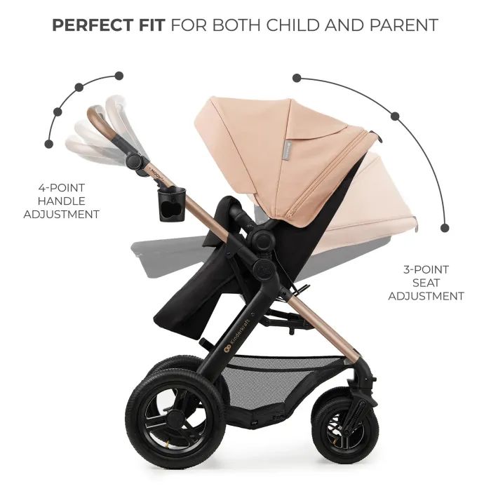 Коляска Kinderkraft 3 в 1 Moov 2 Air Pure Black (KSMOOV02BLK0000) (5902533925759) изображение 9