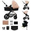 Коляска Kinderkraft 3 в 1 Moov 2 Air Sand Beige (KSMOOV02BEG0000) (5902533925773)