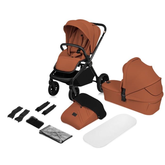 Коляска Lionelo 2 в 1 Mika Plus Grey Stone (LO-MIKA PLUS 2IN1 GREY STONE) изображение 12