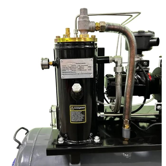 Компрессор GTM 200л, 1000л/хв, 7,5кВт, 8бар, 380V (DLG7.5V) изображение 3