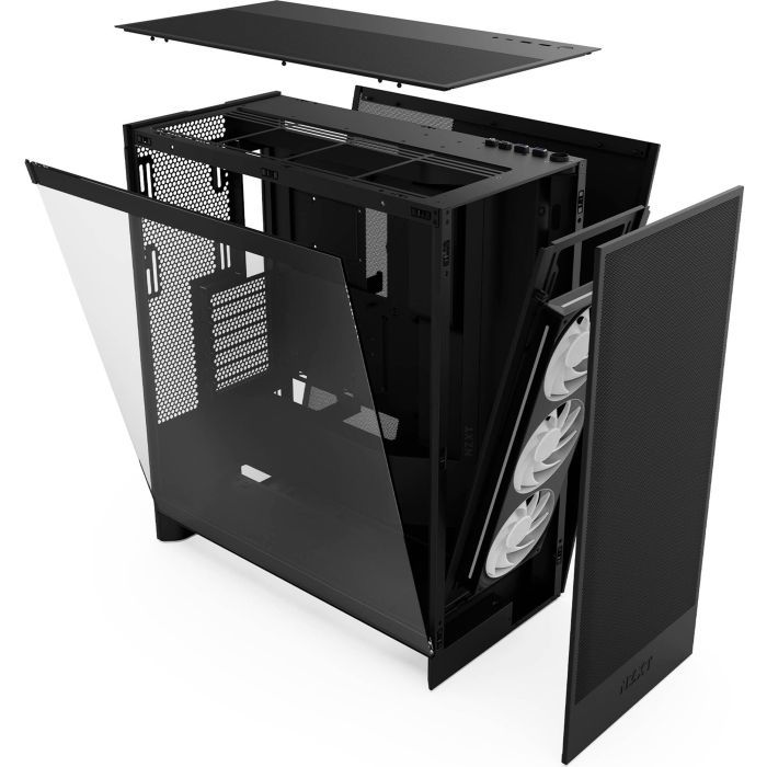 Корпус NZXT H7 Flow All Black (CM-H72FB-01) изображение 10