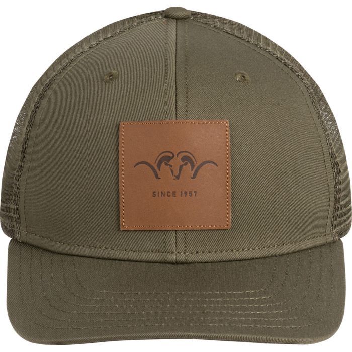 Кепка Blaser Active Outfits Leather Badge One size Олива (241017-107-566 one size) изображение 2