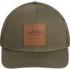 Кепка Blaser Active Outfits Leather Badge One size Олива (241017-107-566 one size) изображение 2