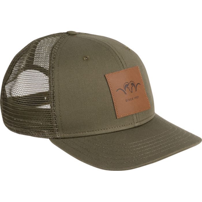 Кепка Blaser Active Outfits Leather Badge One size Олива (241017-107-566 one size) изображение 3