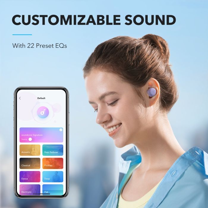 Навушники Anker SoundCore A25i Purple (A3948GQ2) зображення 2