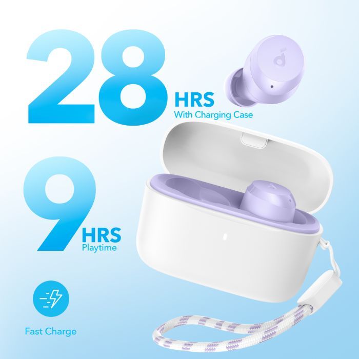 Навушники Anker SoundCore A25i Purple (A3948GQ2) зображення 3