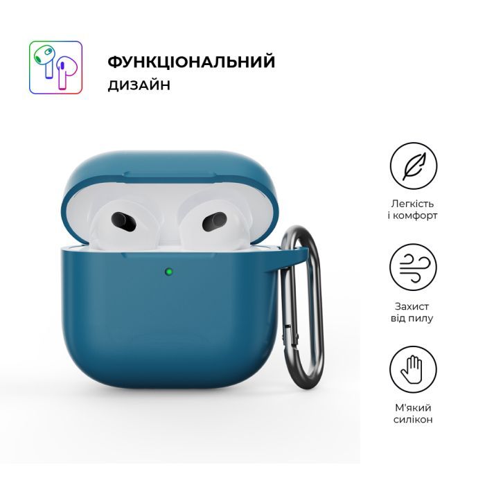 Чохол для навушників Armorstandart Hang Case для Apple AirPods 4 Lavender (ARM81282) зображення 2