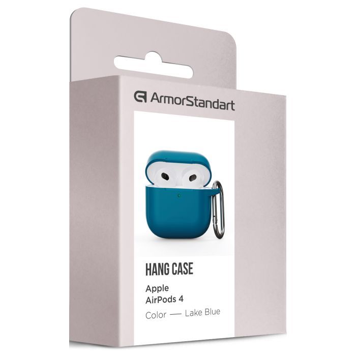 Чохол для навушників Armorstandart Hang Case для Apple AirPods 4 Lavender (ARM81282) зображення 3