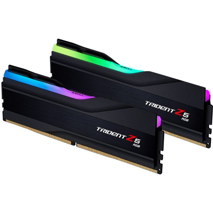 Модуль памяти для компьютера DDR5 96GB (2x48GB) 5600 MHz Trident Z5 RGB Matte Black G.Skill (F5-5600J4040D48GX2-TZ5RK) изображение 3