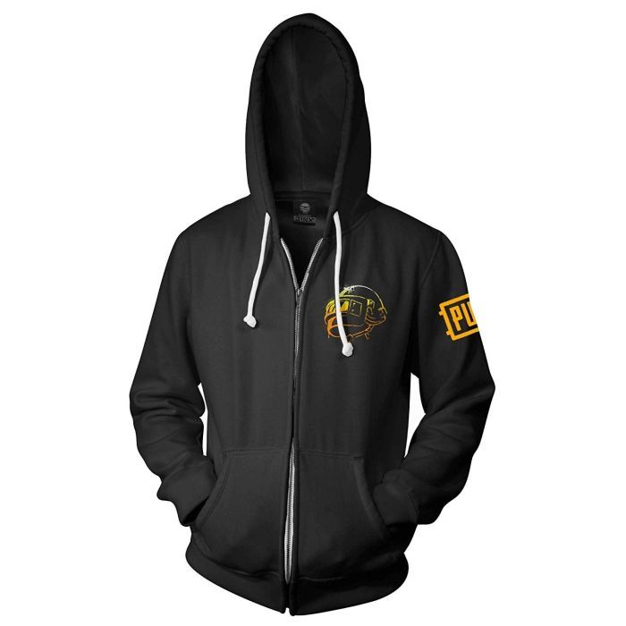 Кофта Jinx Pubg Pan Zip-up Hoodie Black M (JINX-8957 BLM)
