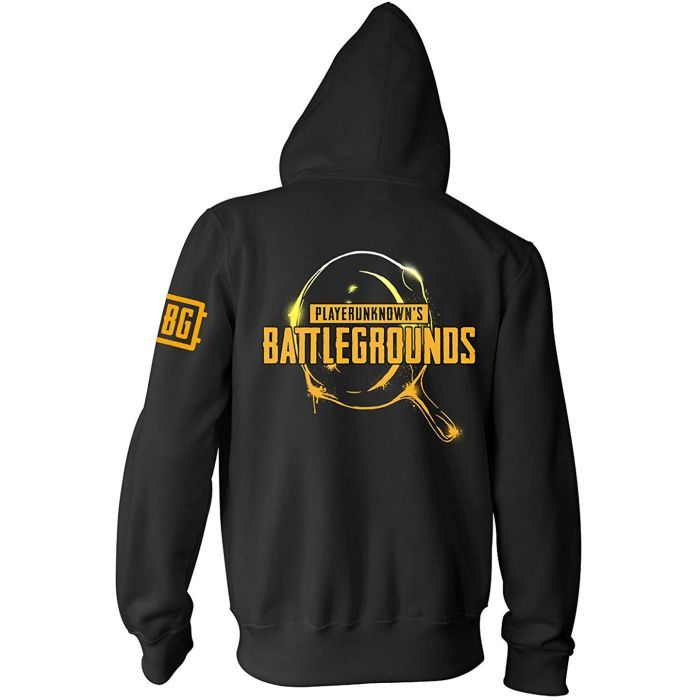 Кофта Jinx Pubg Pan Zip-up Hoodie Black M (JINX-8957 BLM) изображение 2
