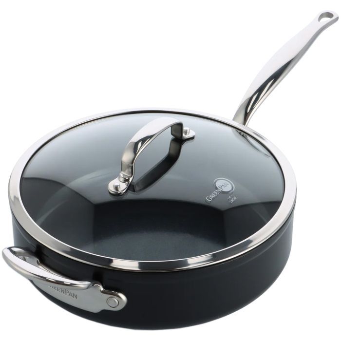 Сотейник GreenPan Barcelona Pro з кришкою 24 см, 3,4 л (CC005327-001)