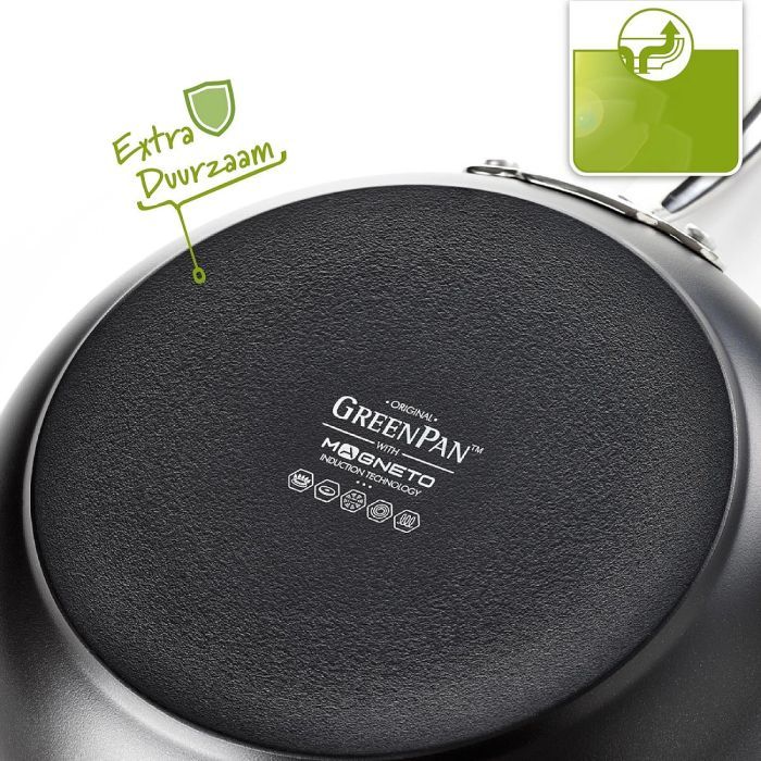 Сотейник GreenPan Barcelona Pro з кришкою 24 см, 3,4 л (CC005327-001) изображение 3