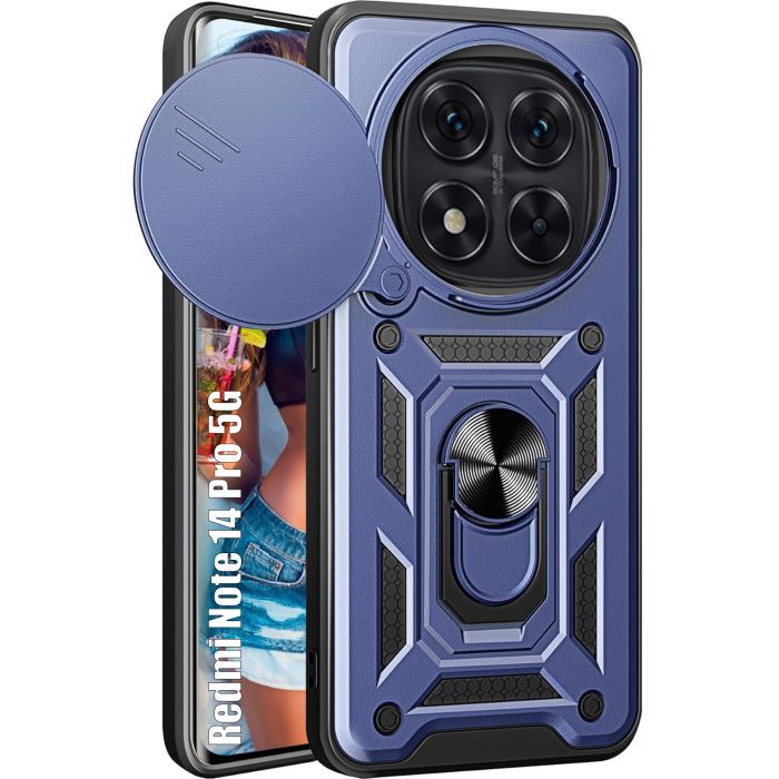 Чехол для мобильного телефона BeCover Military Xiaomi Redmi Note 14 Pro 5G Blue (713095)