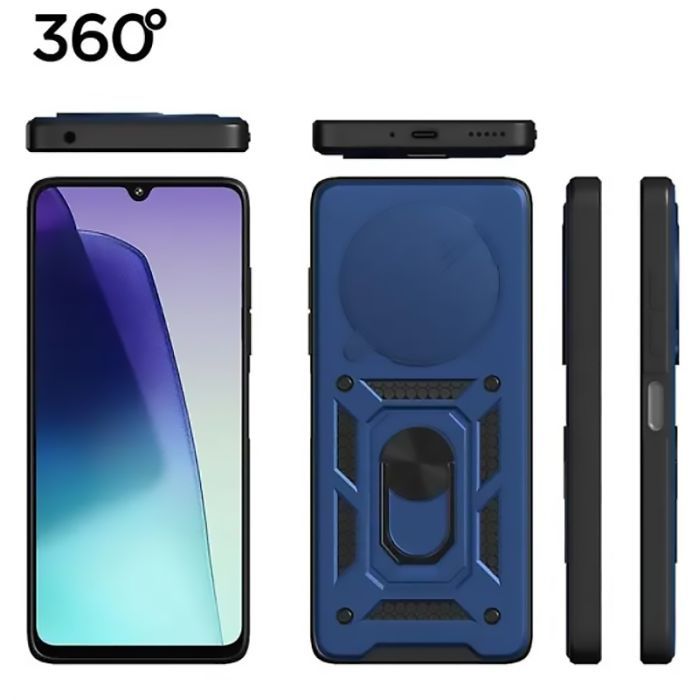 Чехол для мобильного телефона BeCover Military Xiaomi Redmi Note 14 Pro 5G Blue (713095) изображение 4
