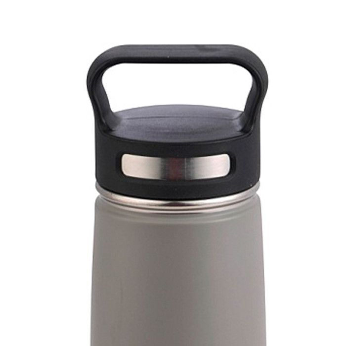 Термокружка Bergner Walking anywhere 500 мл сіра (BG-37572-MGY) зображення 3