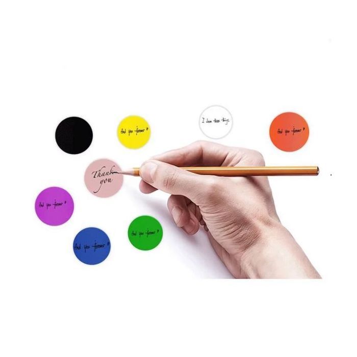 Этикетка UKRMARK термо ECO 38x38/0.1тыс, круг, розовый (900387) изображение 3