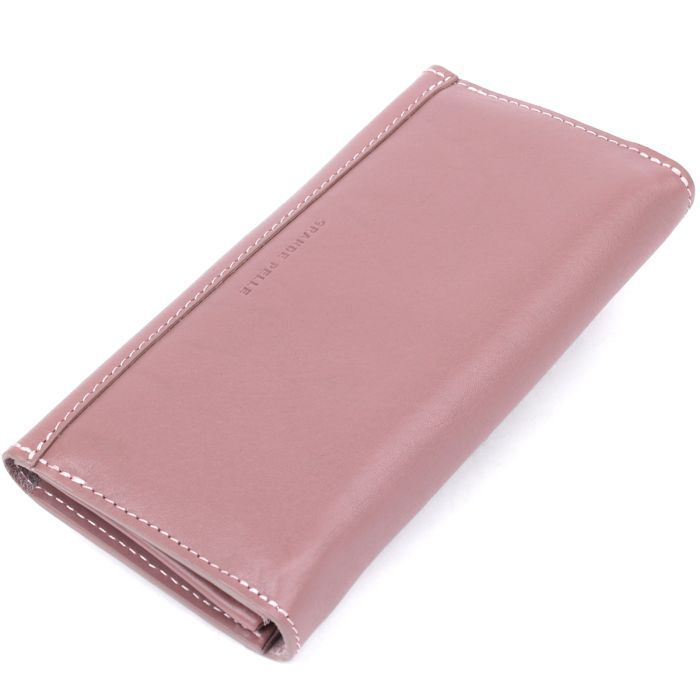 Кошелек Grande Pelle Кожаный Розовый (11577) изображение 2