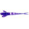 Силикон рыболовный FishUP Flit 1.5" 060 - Dark Violet/Павлина&Silver (10шт/уп) (1864.03.23)