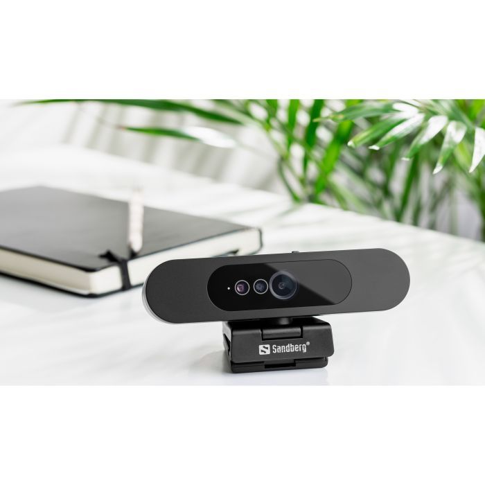 Веб-камера Sandberg Face-ID 2 HD 1080p Windows Hello USB-C/USB2.0 Black (134-40) зображення 10