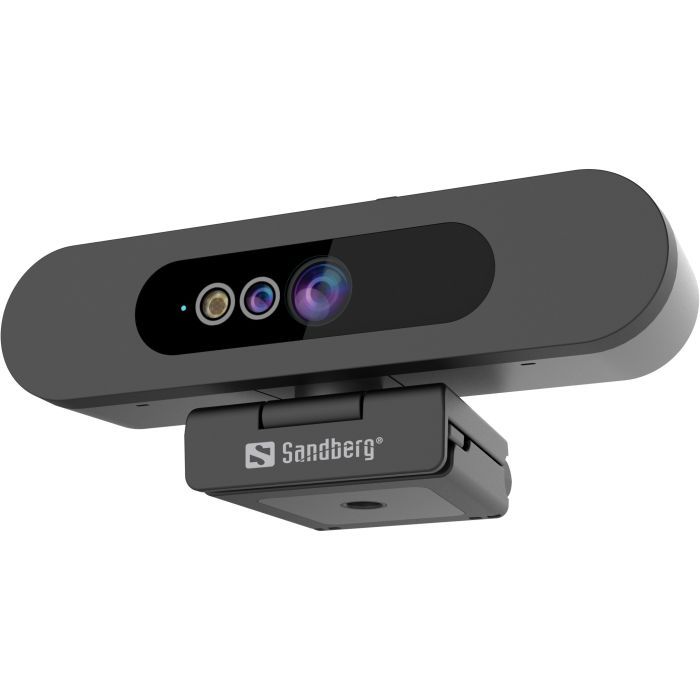 Веб-камера Sandberg Face-ID 2 HD 1080p Windows Hello USB-C/USB2.0 Black (134-40) зображення 4