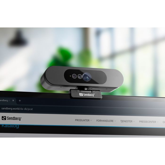 Веб-камера Sandberg Face-ID 2 HD 1080p Windows Hello USB-C/USB2.0 Black (134-40) зображення 9
