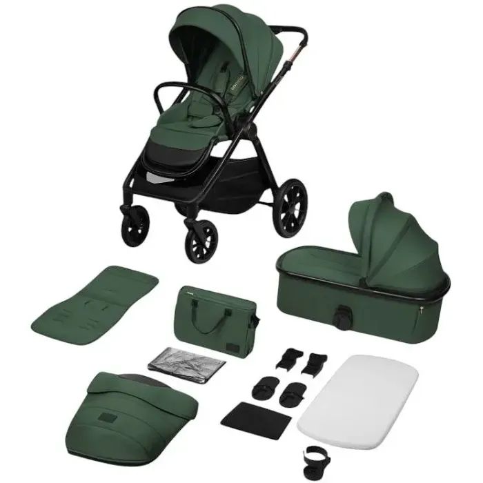 Коляска Lionelo 2 в 1 LAYLA 2IN1 GREEN FOREST (LO-LAYLA 2IN1 GREEN FOREST) зображення 12
