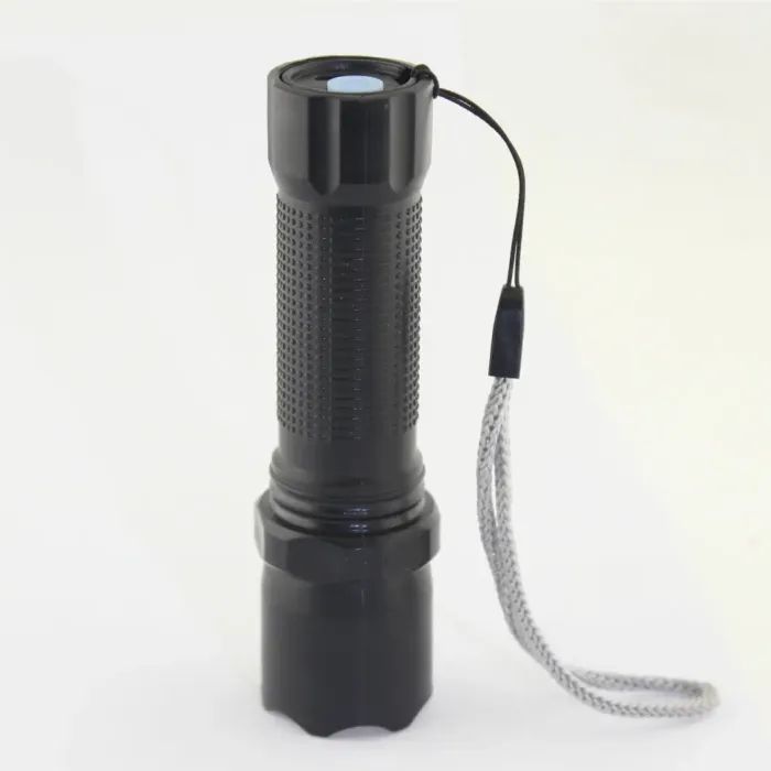Ліхтар Quantum QM-FL1042 Minik 3W LED з USB Black-Gold, 2 шт./уп. (QM-FL1042) зображення 5