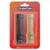 Ліхтар Quantum QM-FL1042 Minik 3W LED з USB Black-Gold, 2 шт./уп. (QM-FL1042)
