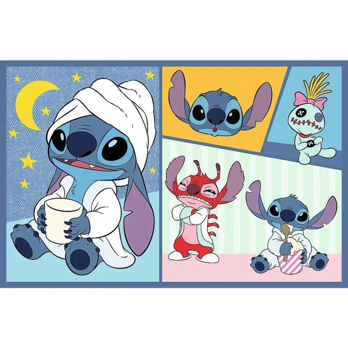 Пазл Trefl Lilo&Stitch Со Стичем не скучно 2x70 (5900511344448) изображение 2
